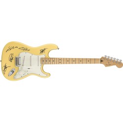 Europe John Norum Fender Stratocaster Guitar hand signed