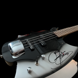 Signierter Gene Simmons Bass – Original Autogramm & KISS Sammlerstück