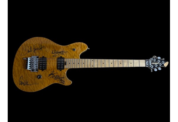 Van Halen Wolfgang Special LTD. Peavey Signature Gitarre signiert