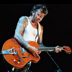 Rare Original signed Brian Setzer Gretsch Guitar