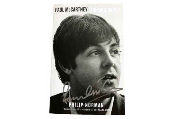 The Beatles Paul McCartney Book signed