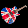 Signierte Def Leppard Gitarre, Original Autogramme