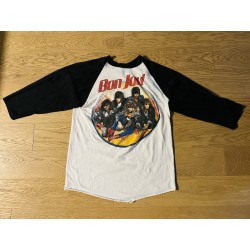 Made In USA! Original Bon Jovi Slippery When Wet 1987 Tour T Shirt!