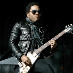 Lenny Kravitz authentic signed guitar – A piece of rock history