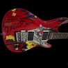 Joe Satriani and Steve Vai Signed Guitar - Rare Collector’s Item