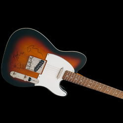 Signed Guitar by The Police – Rare Rock Collectible