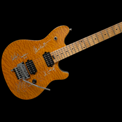 Van Halen Guitar Memorabilia – Original Autographs + COA