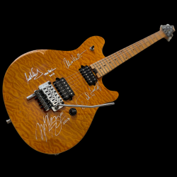 Van Halen Guitar Memorabilia – Original Autographs + COA