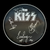 Signiertes KISS Drumhead – Original Autogramme der Band Signiertes KISS Drumhead – Original Autogramme der Band