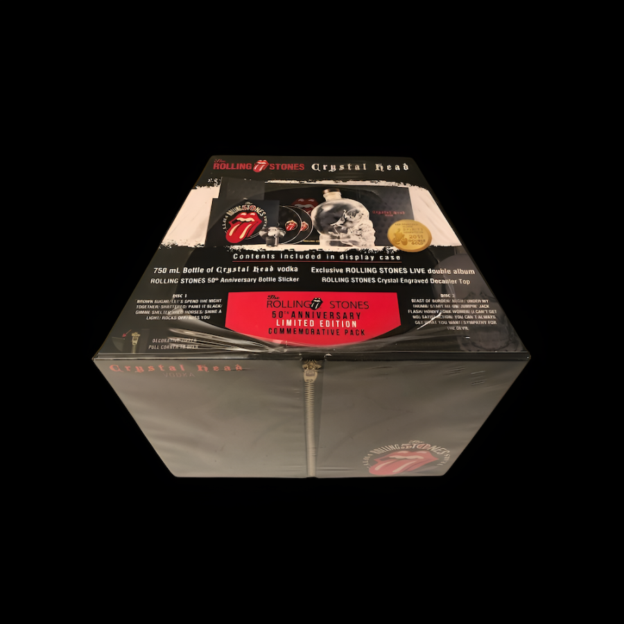Rolling Stones Limited Edition Vodka Box - Exklusives Sammlerset