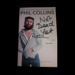 Signed Phil Collins Book – Exclusive Autographed Collector’s Edition
