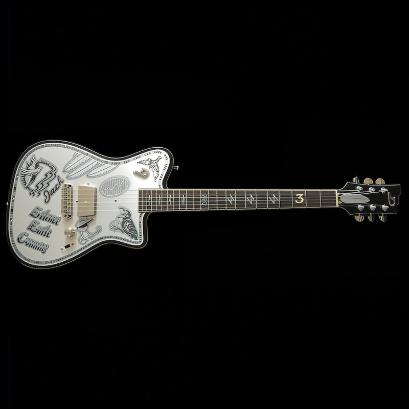 Johnny Depp Limited Edition Duesenberg Guitar – Signature Art, Premium Tone