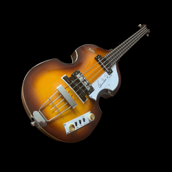 Original signierter Paul McCartney Bass zu verkaufen